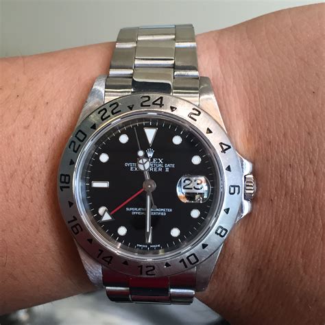 rolex 16570 explorer ii review|Rolex Explorer II 16570 black.